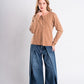 Round-Neck Embellished Kni