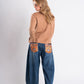 Round-Neck Embellished Kni