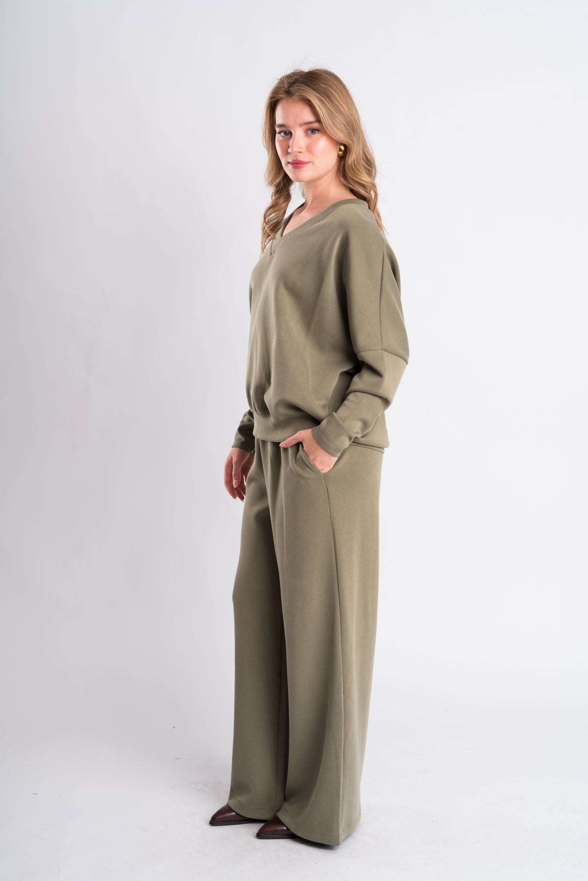Soft-Knit Casual Lounge Set