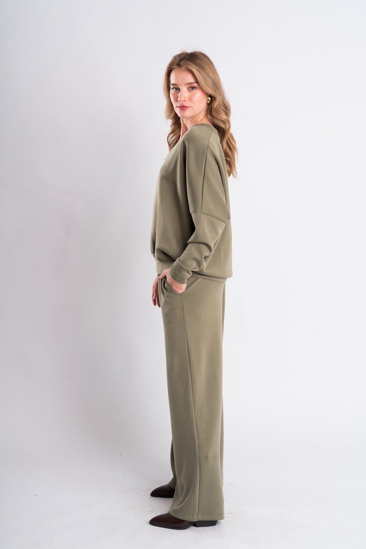 Soft-Knit Casual Lounge Set