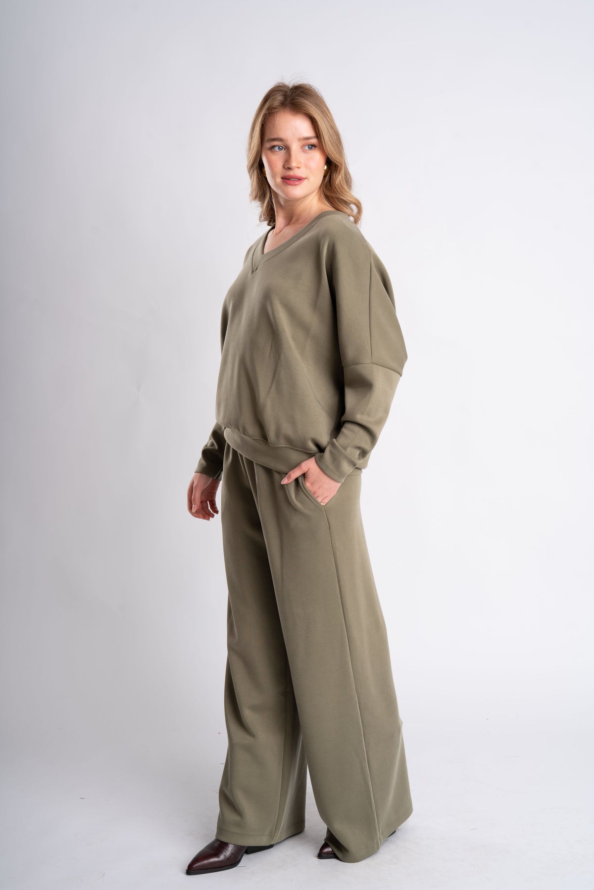 Soft-Knit Casual Lounge Set