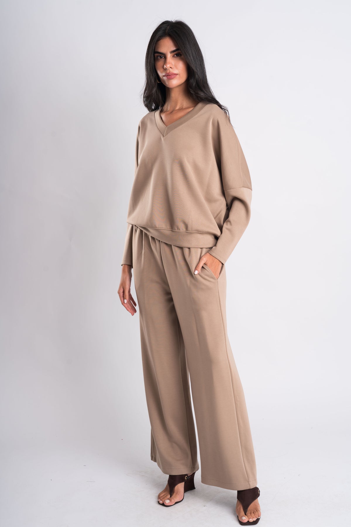 Soft-Knit Casual Lounge Set
