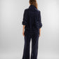Dark Blue Velvet Jacket