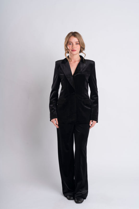 Tailored Velvet Jacket