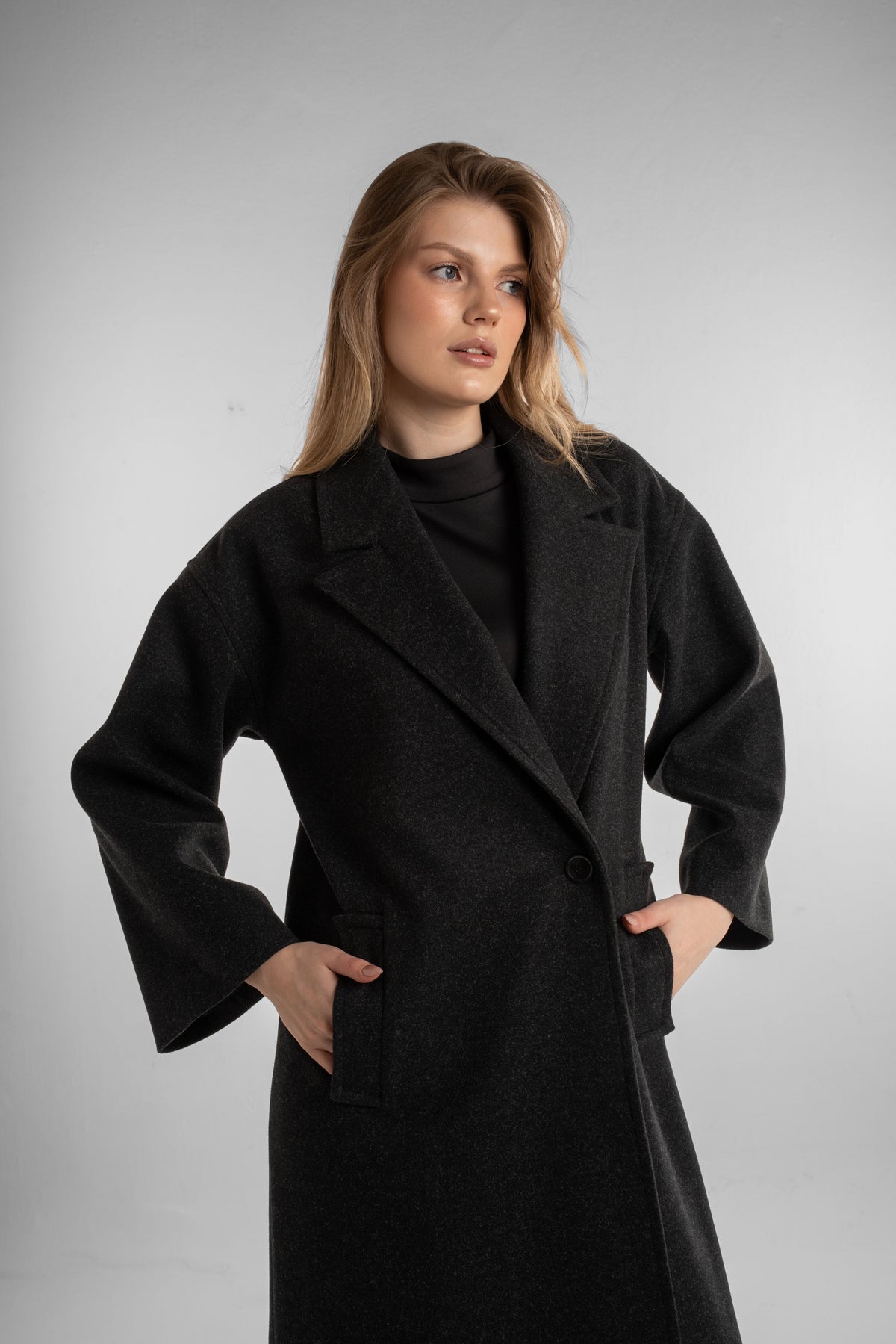 Classic Black Coat