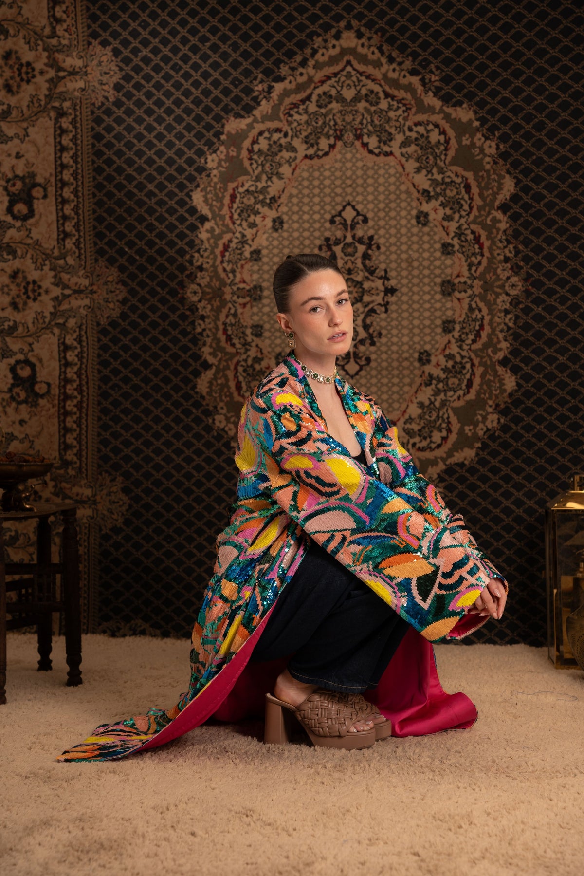 Shimmering Kaftan