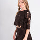 High-Waisted Broderie Skirt