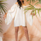 White Wings Linen Dress
